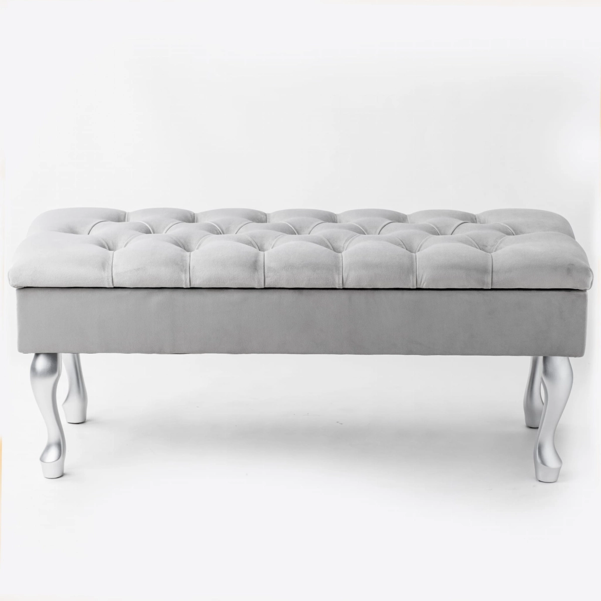 pouf con vano portaoggetti