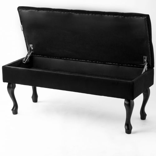 pouf con vano portaoggetti