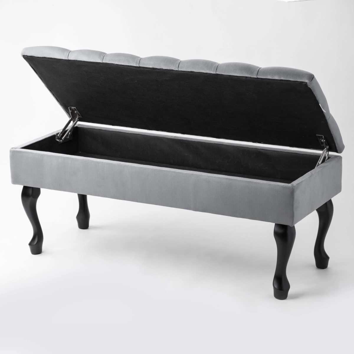 pouf con vano portaoggetti