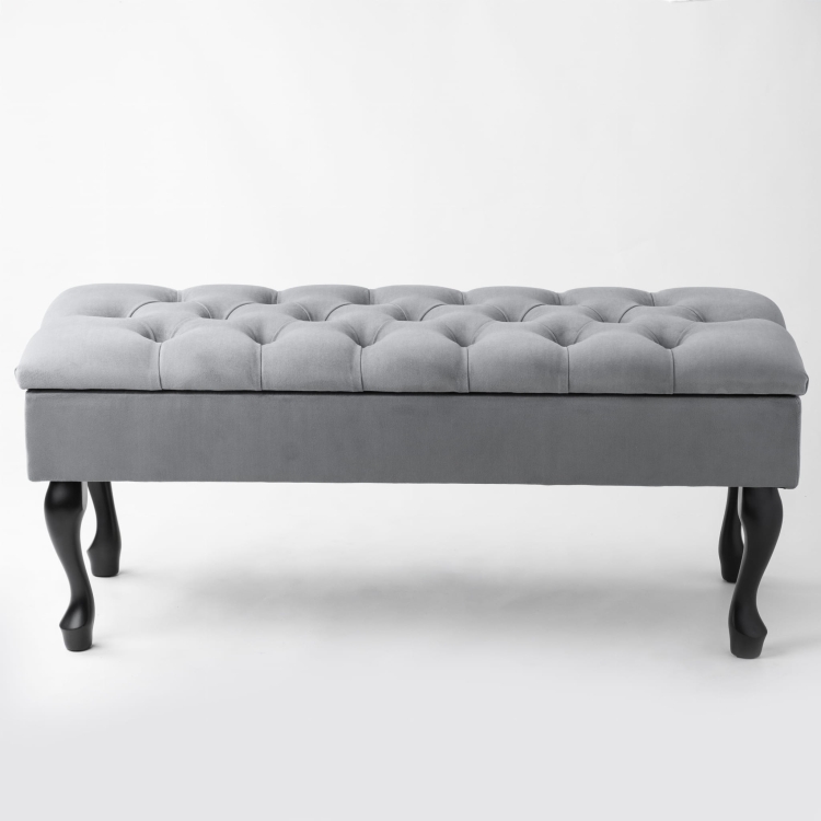 pouf con vano portaoggetti