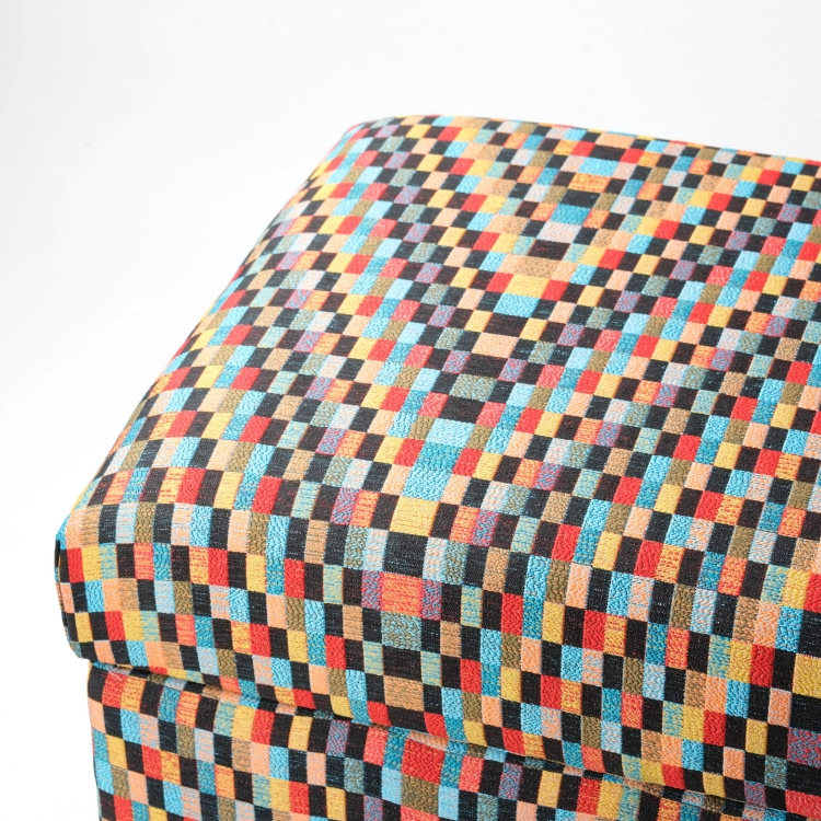 pouf con vano portaoggetti