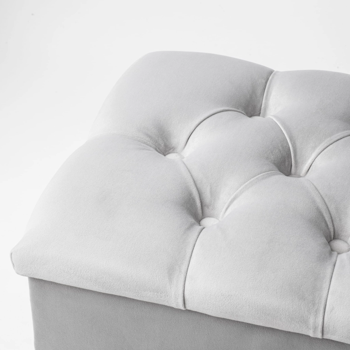 pouf con vano portaoggetti