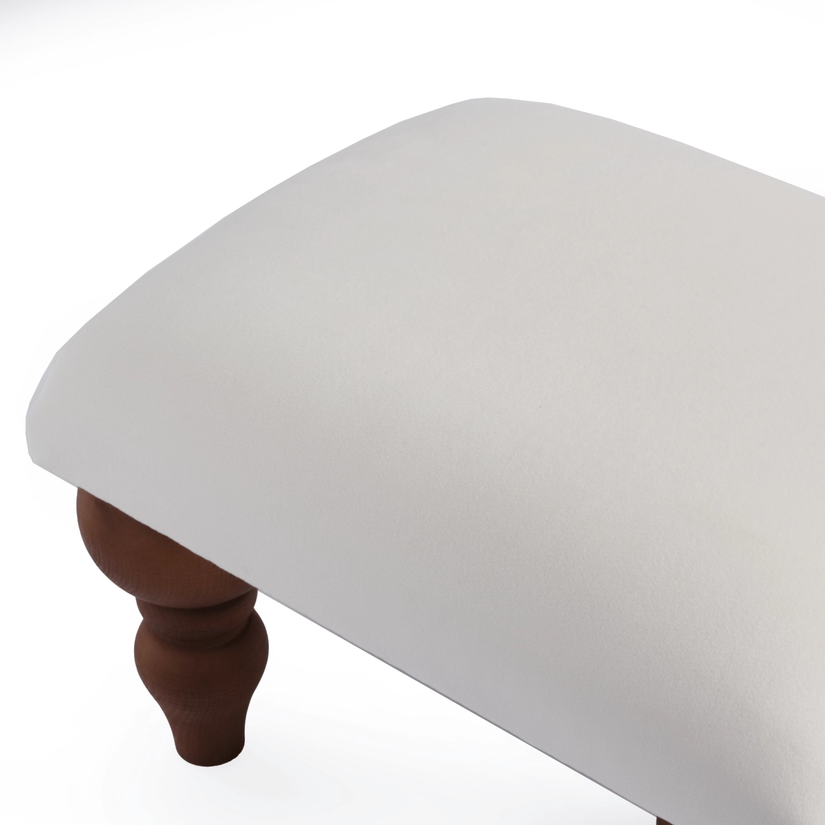 Comodo poggiapiedi bianco, un elegante complemento per una poltrona lounge