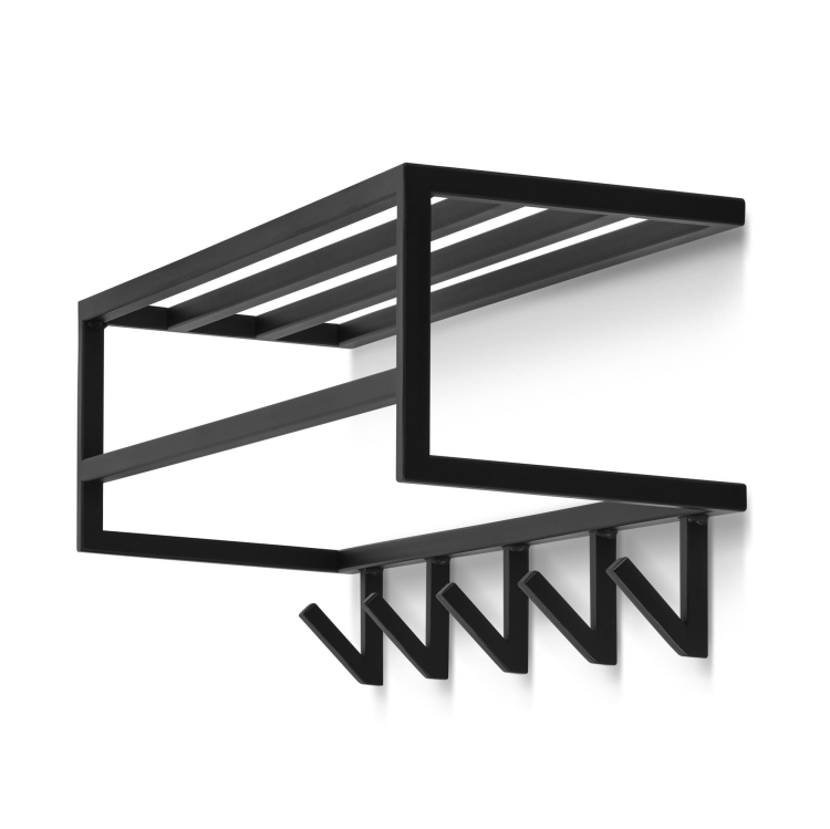 appendini con ripiano per il corridoio