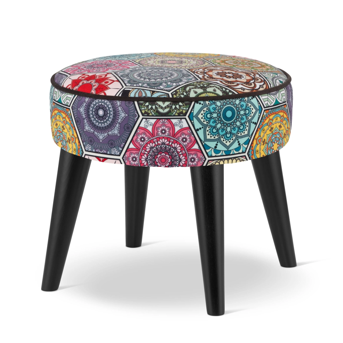pouf rotondo orientale