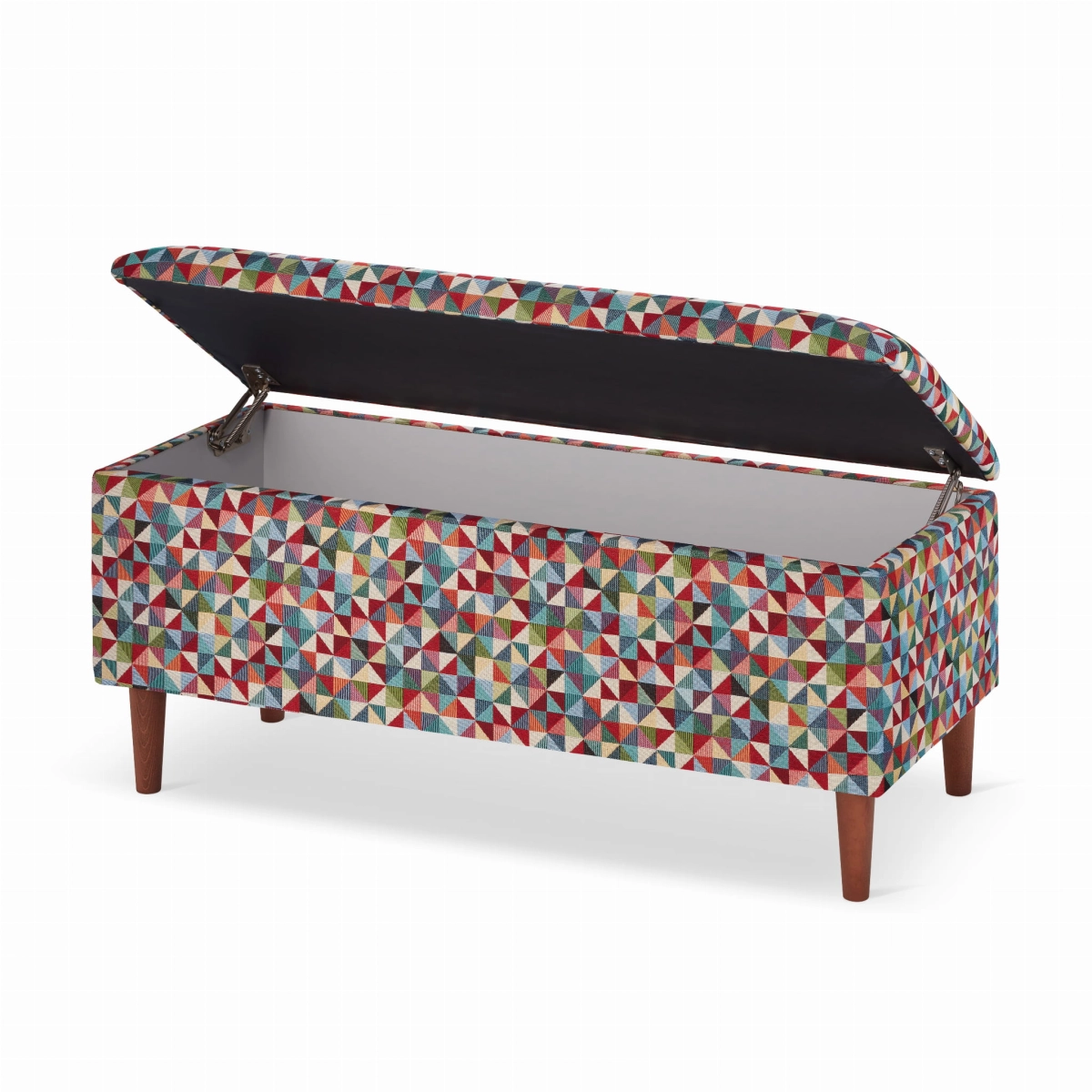 pouf contenitore geometrico