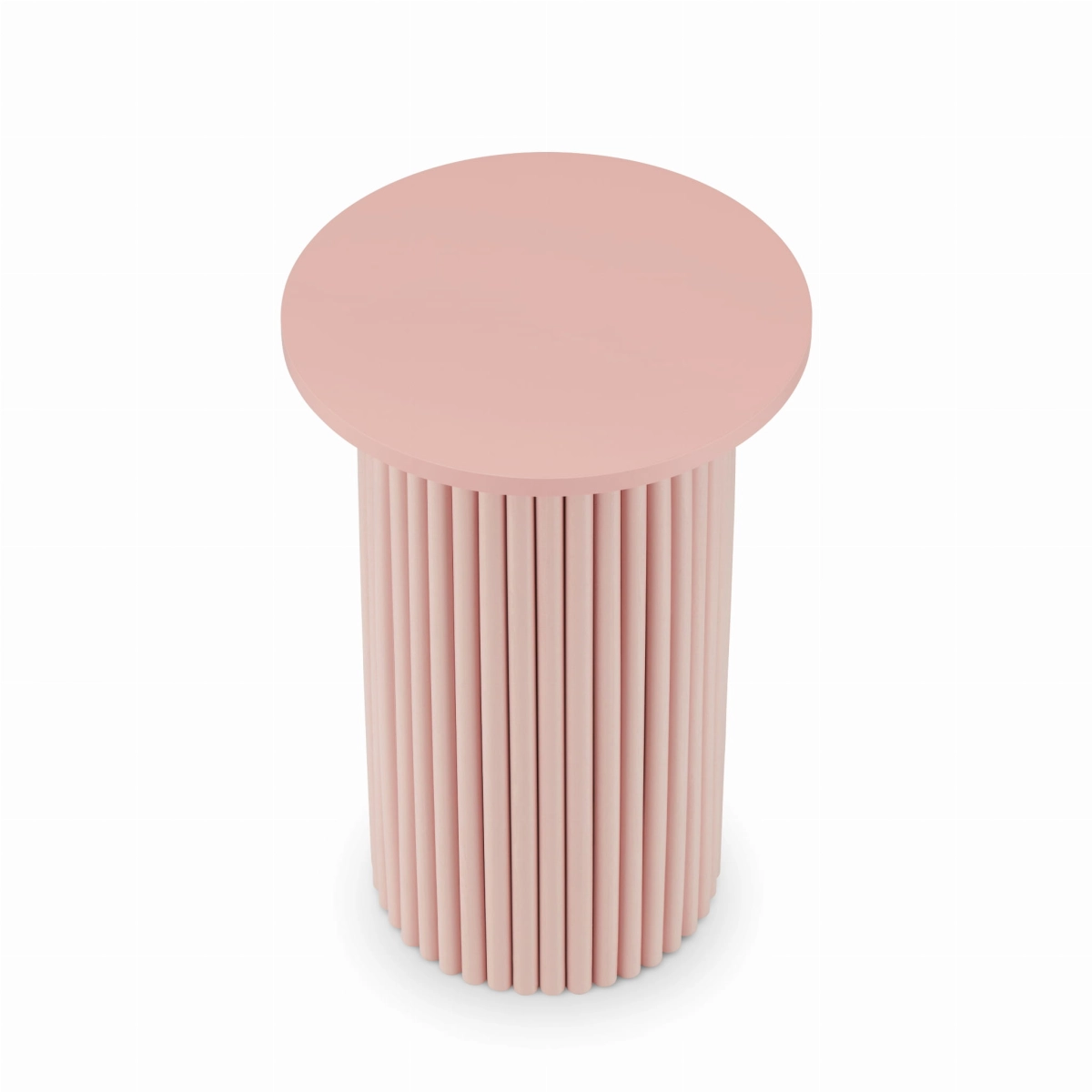 tavolo ausiliario rosa