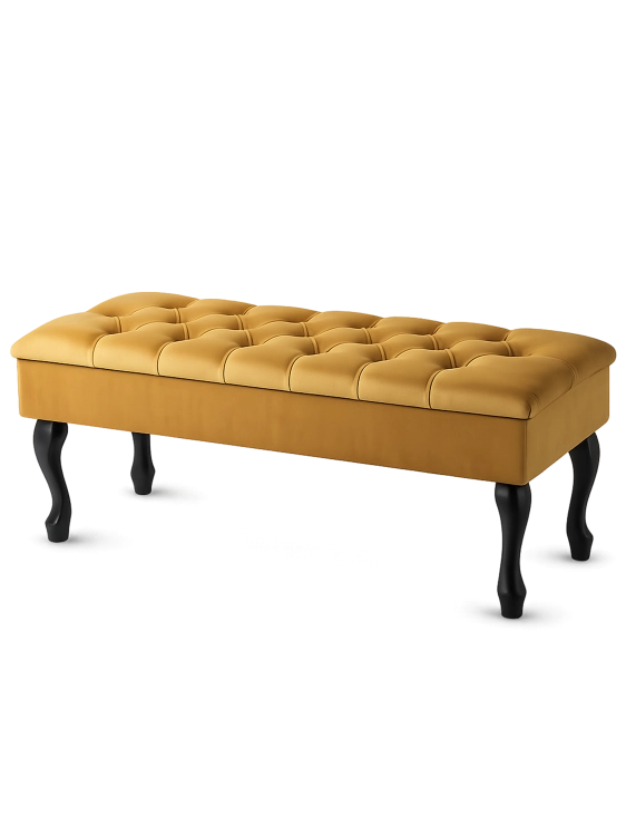 pouf con vano portaoggetti