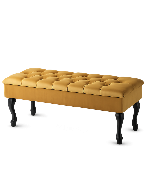 pouf con vano portaoggetti
