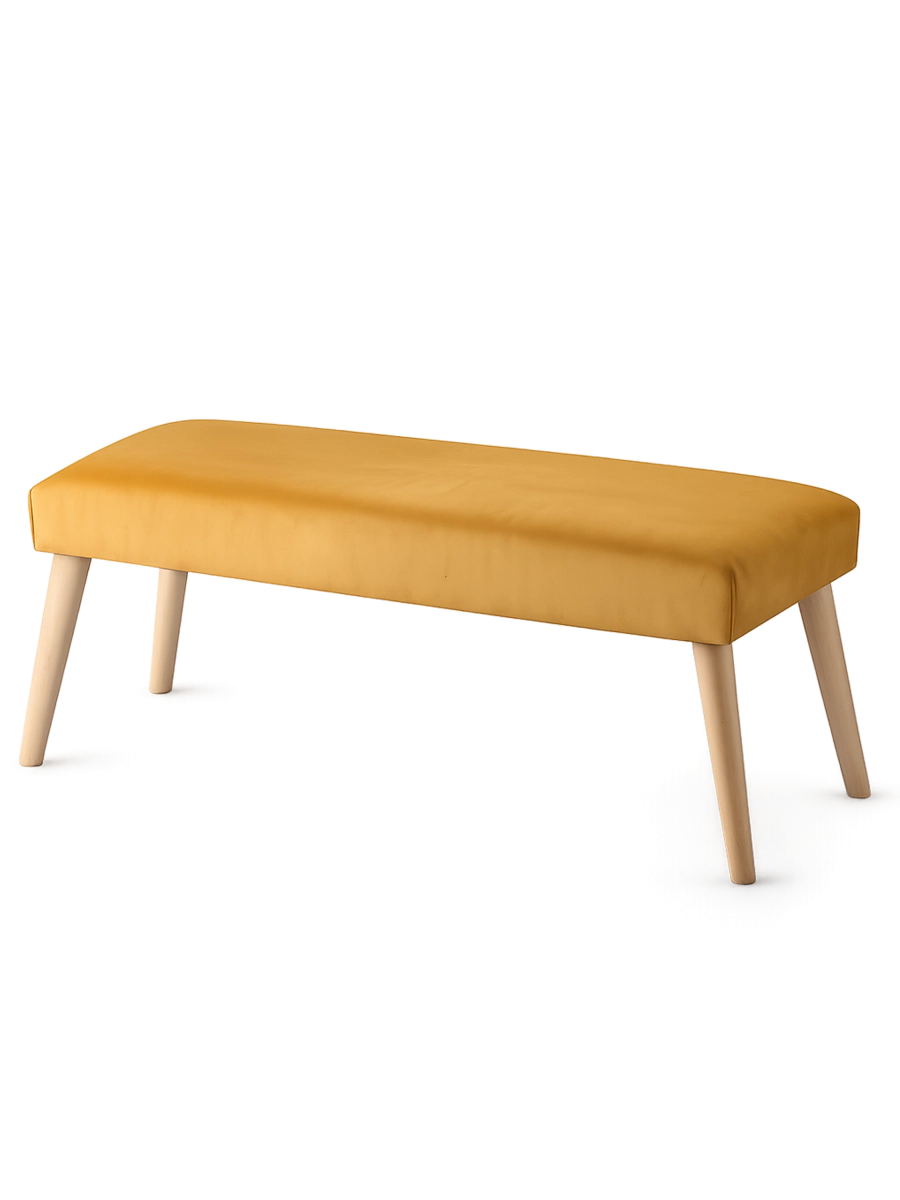 panchina in legno per il corridoio