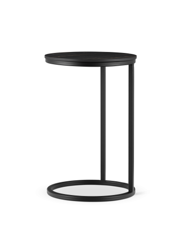 czarny stolik pomocniczy