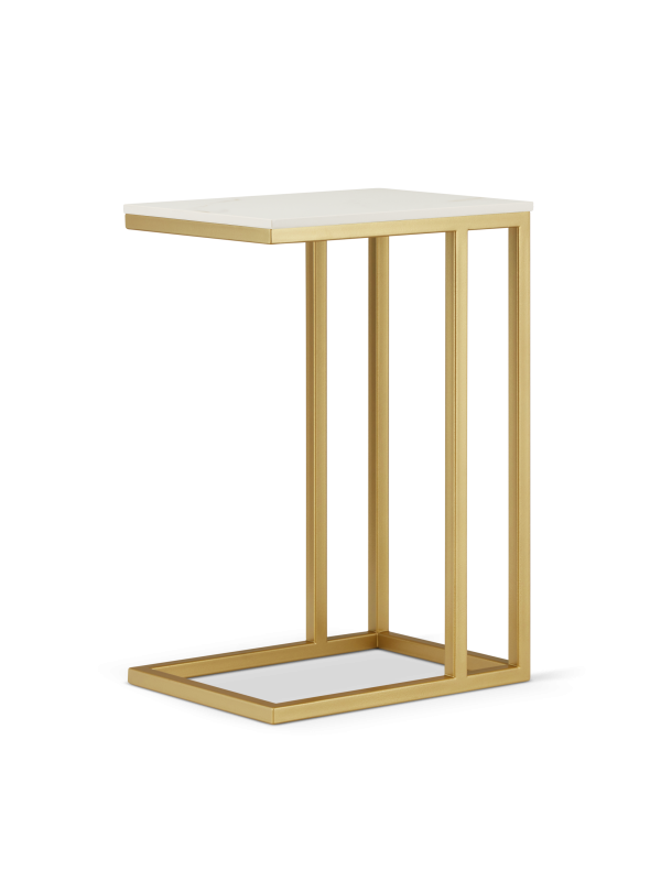 stolik pomocniczy złoty gold side table