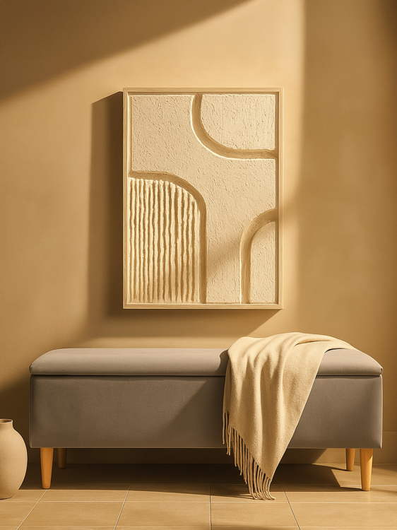 hoher Kofferraum mit Sitz