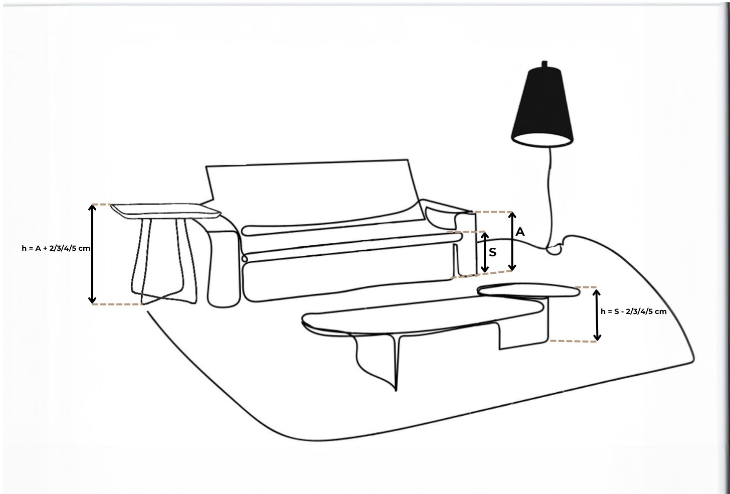 tavolino da caffè quale altezza