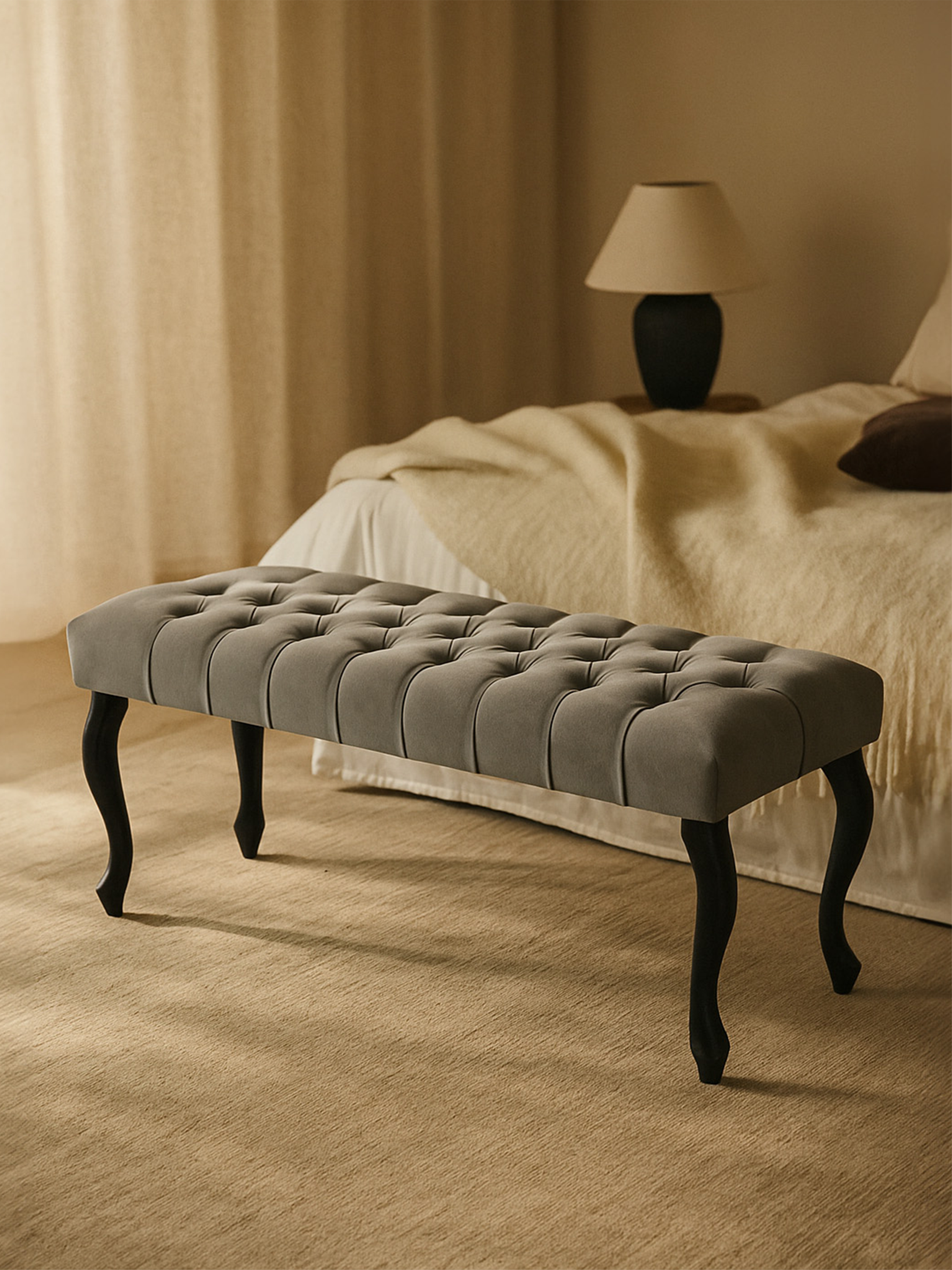 Panca trapuntata CHESTERFIELD | Bench4home